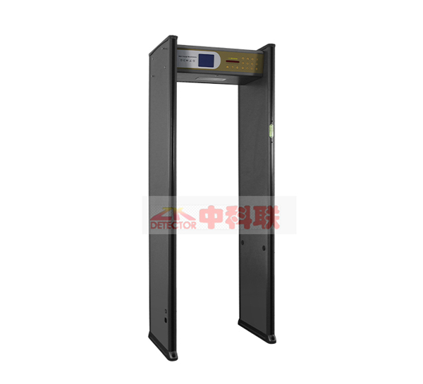 803A--大屏幕液晶顯示型通過式金屬安檢門